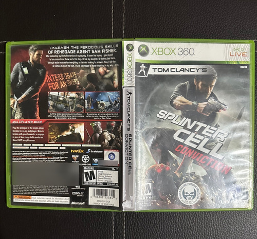 Tom Clancy's Splinter Cell Conviction Xbox 360 (Usado)