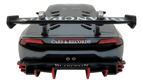 Lamborghini Huracan Lp620-2 Nuevo Sin Caja - G Kinsmart 1/36 Gris Oscuro