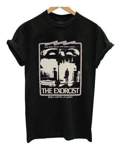 Playera Camiseta Unisex Terror Pelicula El Exorcista Movie 