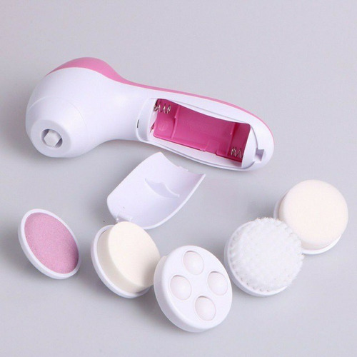 Escova Eletrica Limpeza Massageador Facial 5 Em 1 Limpeza Ro