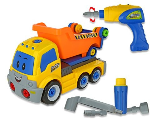Advanced Play Constuction Dump Take Apart Truck Toys Para Ni