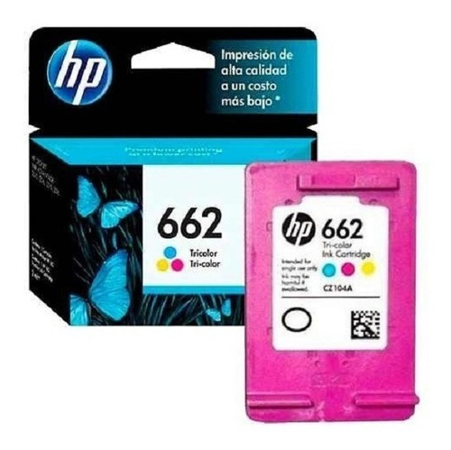 Cartucho Hp 662 Tricolor Original (b)