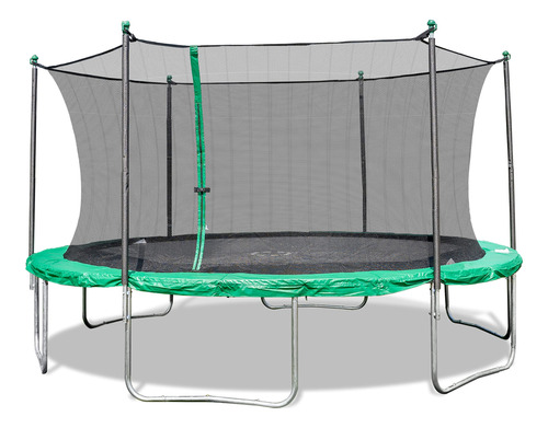 Sportspower Outdoor - 15 Ft. Cama Elastica Con Red Cerrada