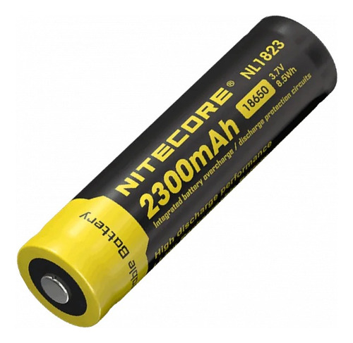 Bateria De Lítio 18650 Nitecore Nl1823 Com 2300 Mah