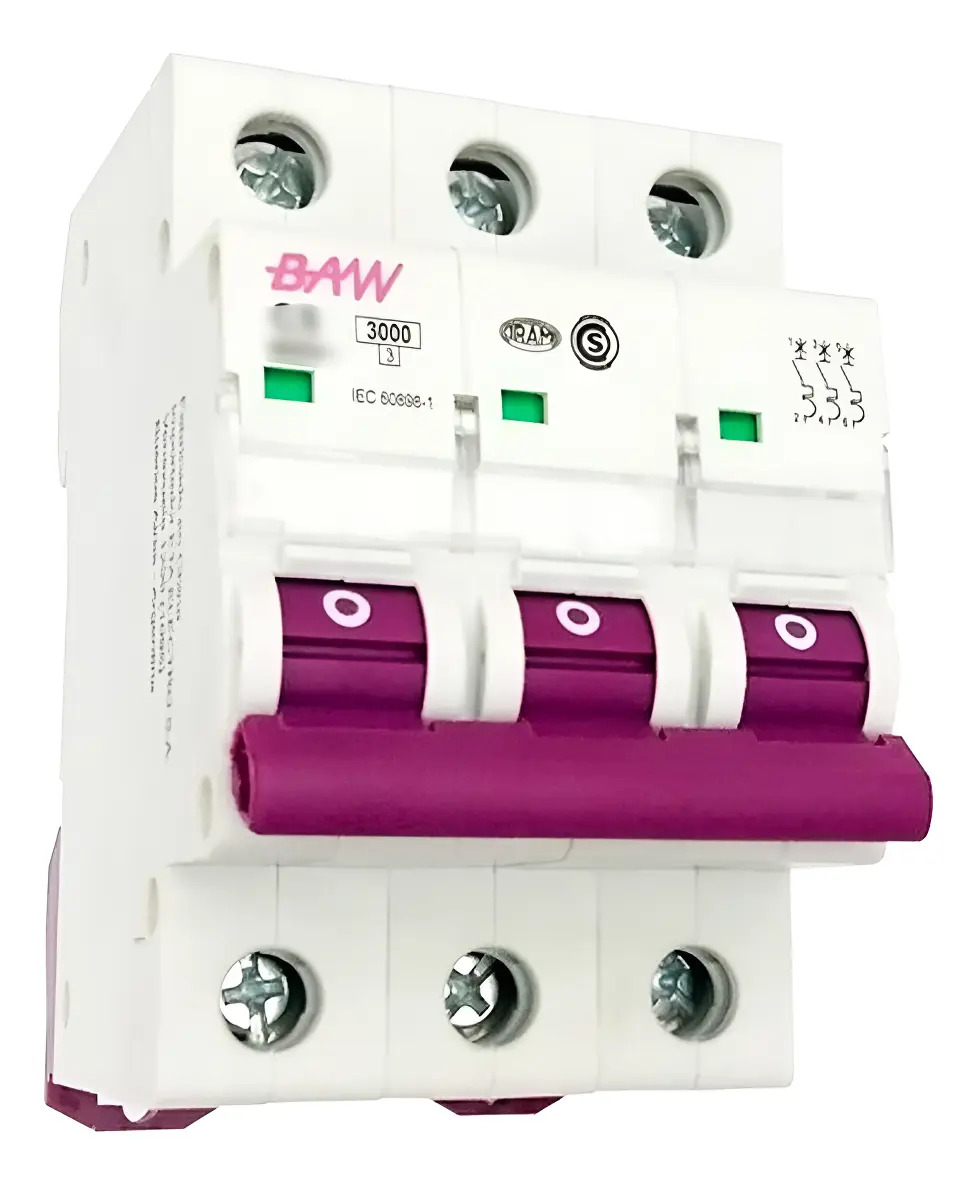 Llave Termica Termomagnetica Tripolar 3x20 Amp Iram - Baw