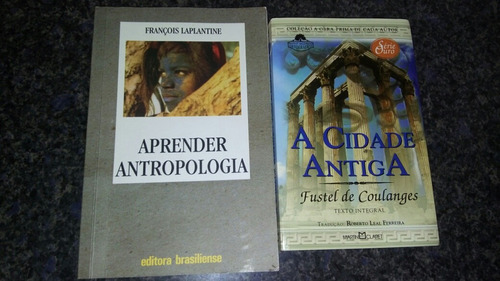 2 Livros Aprender Antropologia E A Cidade Antiga Seminovos