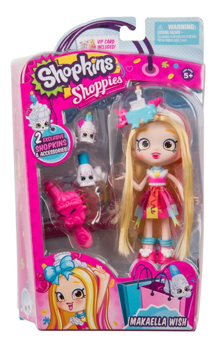 Shopkins Shoppies S4 Muñeca, Paquete Individual