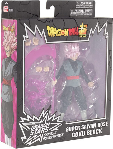Figura Dragon Ball Super Goku Black Rose Power Up Bandai