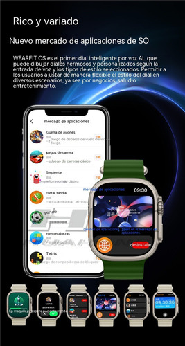 Hk9 Ultra 2 Reloj Inteligente S9 Llamada De Navegación 2 Gb