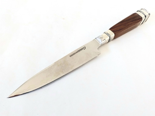 Cuchillo Acero San Mai Damasco Hoja 14cm - Facón