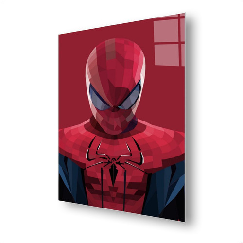 Cuadro Metalico Spiderman Acuarelas Peliculas  Byz Arte 