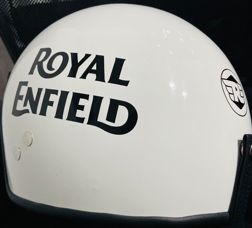 Cascos Moto Artesanales Tipo Royal Enfield Realizados A Mano