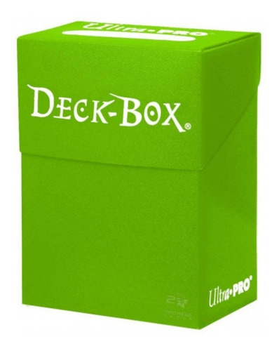 Deck Box Ultra Pro 80 Cards - Cor Verde