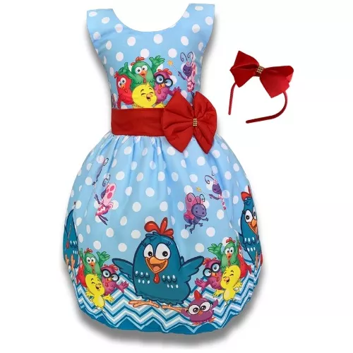 Vestido Infantil Fantasia Sereia Brinde Tiara Marisa