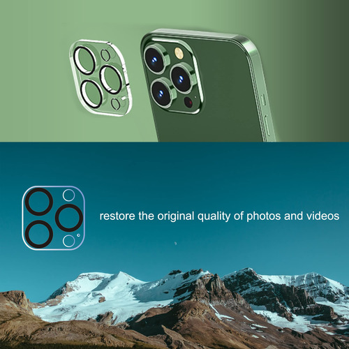 Protector Para Camara Para iPhone 14 Pro/14 Pro Max 3 Pzas