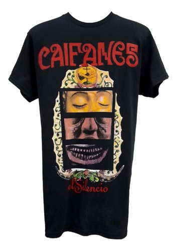 Playera - Caifanes El Silencio ( Color Negro )