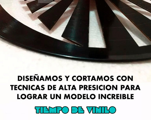 Reloj De Pared Minions Elaborado En Disco De Lp