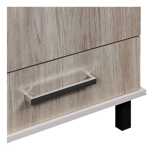 Imagen 2 de 6 de Muebles De Baño + Bacha Pileta + Espejo Puerta Y Cajón