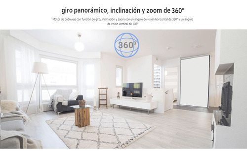 Camara De Seguridad Xiaomi C300 Wifi 2k 3mp Gira 360º + 64gb