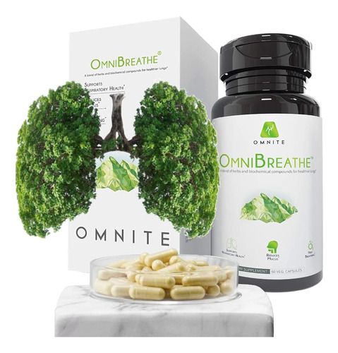 Omnite Omnibreathe Suplemento De Salud Respiratoria,inhalado