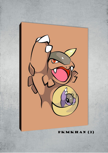 Cuadros Poster Pokemon Kangaskhan 29x41 (han 2)