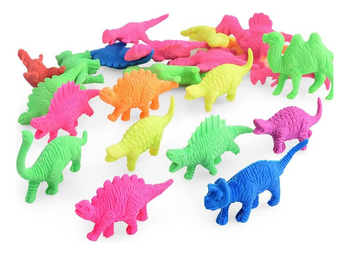 24 Dinossauros De Gel Que Cresce Na Água Brinquedo Animais