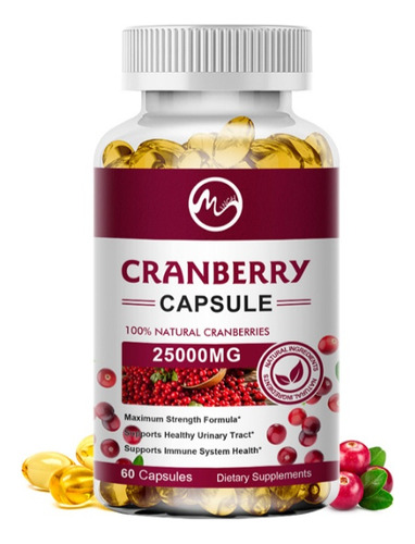 Cranberry 25.000 Mg 60 Cápsulas