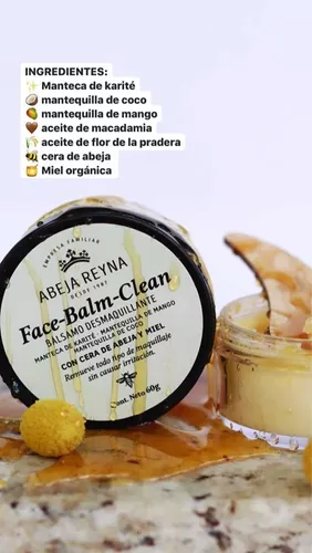 Abeja Reyna - Face Balm Clean Desmaquillante - Abeja Reyna