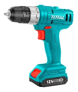 Taladro atornillador inalámbrico de 10mm Total Tools TDLI1211 12V + accesorios