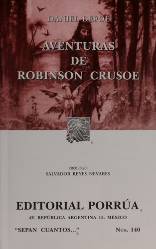 Aventuras De Robinson Daniel Crusoe Defoe Novela Clásica