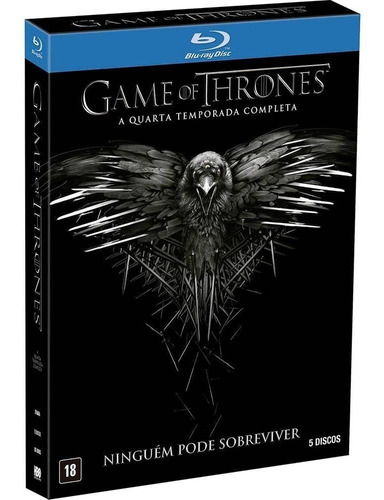 Game Of Thrones 4ª Temporada - Box Com 5 Blu-rays - Novo