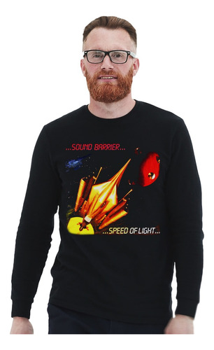 Polera Ml Sound Barrier Speed Of Light Metal Impresión Direc