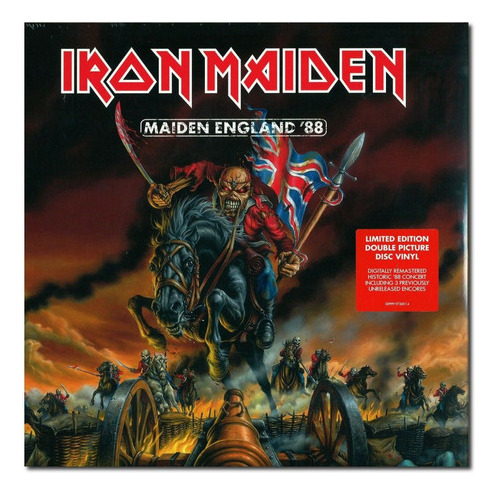 Iron Maiden - Maiden England 88 - Vinilo Doble Picture Nuevo