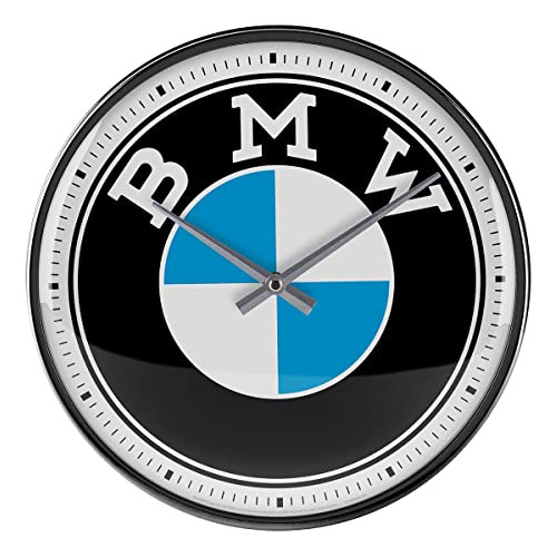Reloj De Pared Retro, Logotipo De Bmw, Idea De Regalo F...