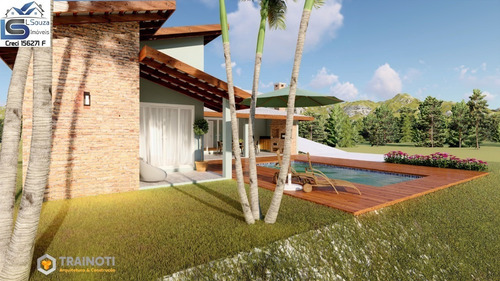 Lindíssimo Projeto De Chácara Na Planta Localizado Em Pinhalzinho, Interior De São Paulo; - 1123 - 68990374