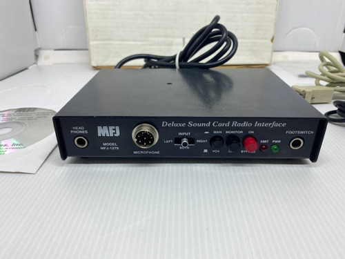Imagem 9 de 9 de Placa De Som Interface Rádio Amador Deluxe Mfj-1279