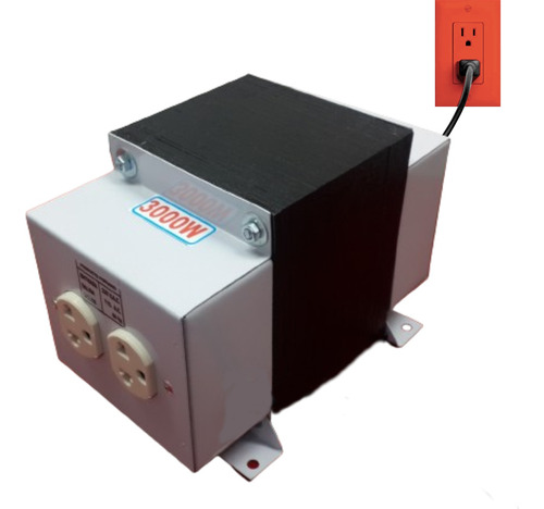 Transformador Aislamiento 3 Kva De 220 A 110v . Doble Bobina