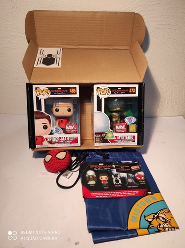 Funko Pop! Spider-man Far From Home Collector Corps 