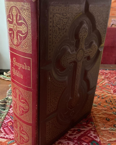 Biblia Familiar Antigua Pasta Dura