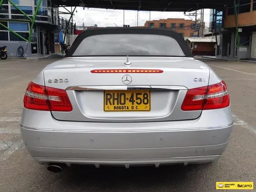 Mercedes Benz E200 Cgi Cabriolet 1.8cc Tp Aa 4x2