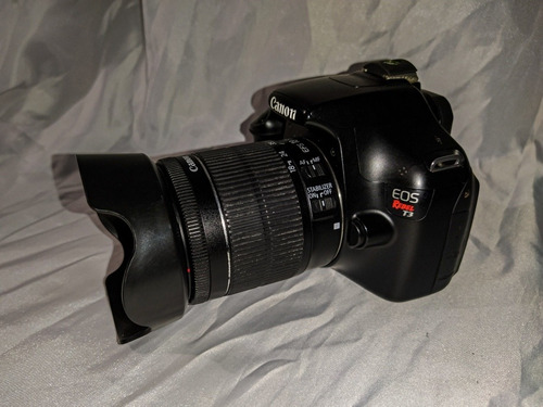 Canon T3 + Lente 18-55 .Poucos Clicks.