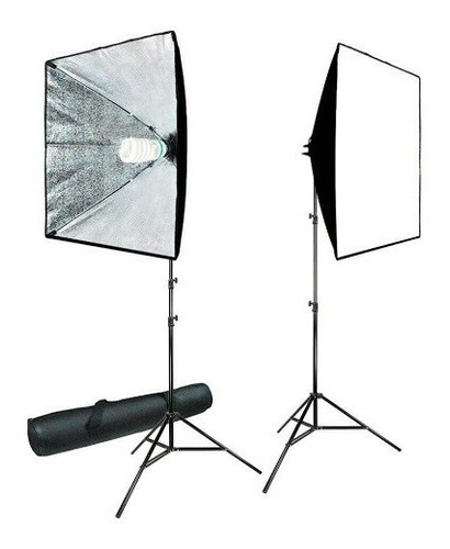 Kit De Iluminación De Luz Continua Para Fotografía Soft Box