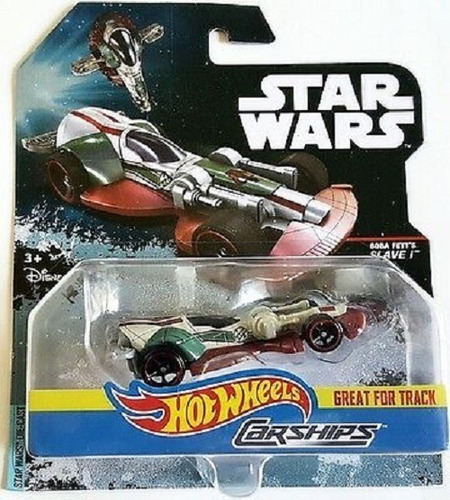 Hot Wheels Star Wars Carships Slave I Mattel Disney Boba Fet