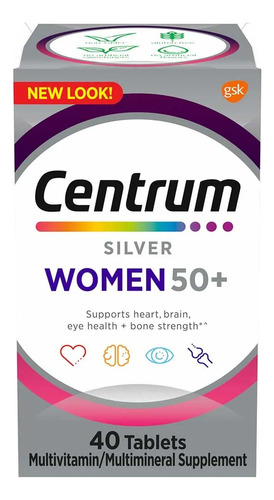 Centrum Silver Women 50+ / 40 Tabletas