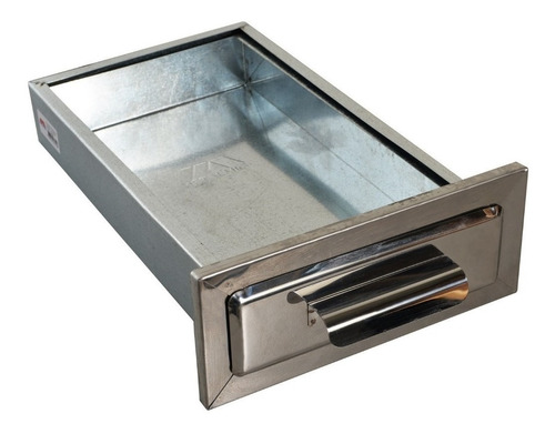 Cinzeiro Gaveta  Inox (grande)