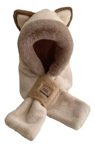 Gorro De Animales De Peluche, Gorro Suave Y Novedoso,