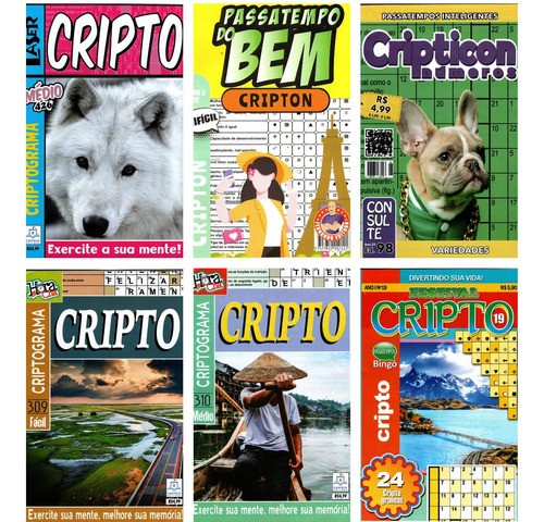 Kit 38 Revistas Cripto Crípton ( Sem Repetições )