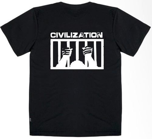 Civilization - Camiseta Personalizada 100% Algodão