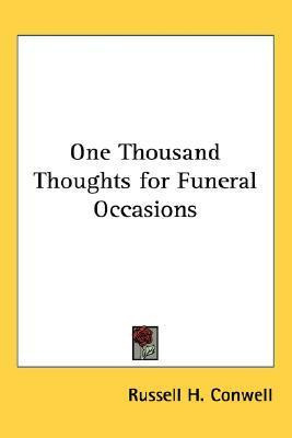 Libro One Thousand Thoughts For Funeral Occasions - Russe...