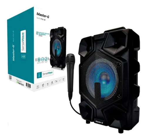 Parlante Master G Spb8b Karaoke Bluetooth Con Micrófono